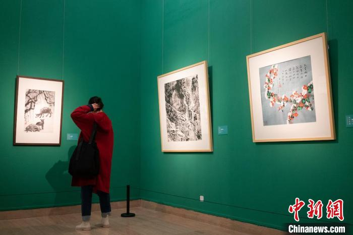 李可染画院创作力量集体亮相 80余作品亮相中国美术馆